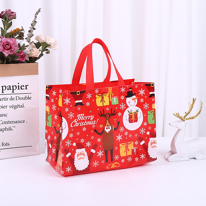 🎄 Yuletide Carry – Große wiederverwendbare Weihnachtsgeschenktasche 🛍️