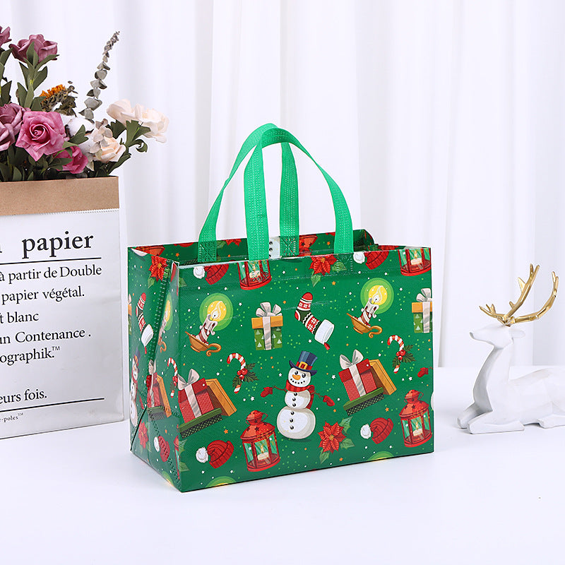 🎄 Yuletide Carry – Große wiederverwendbare Weihnachtsgeschenktasche 🛍️