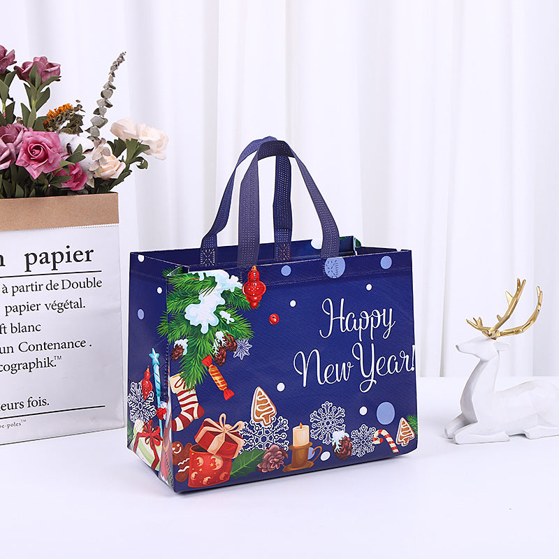 🎄 Yuletide Carry – Große wiederverwendbare Weihnachtsgeschenktasche 🛍️