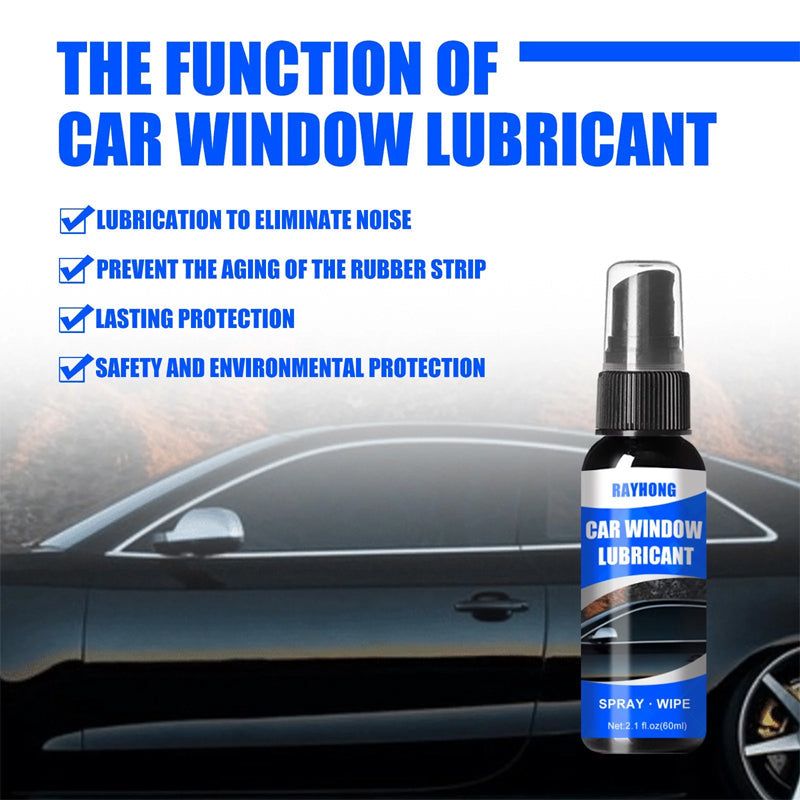 Schmierspray für Autofensterschienen und -dichtungen