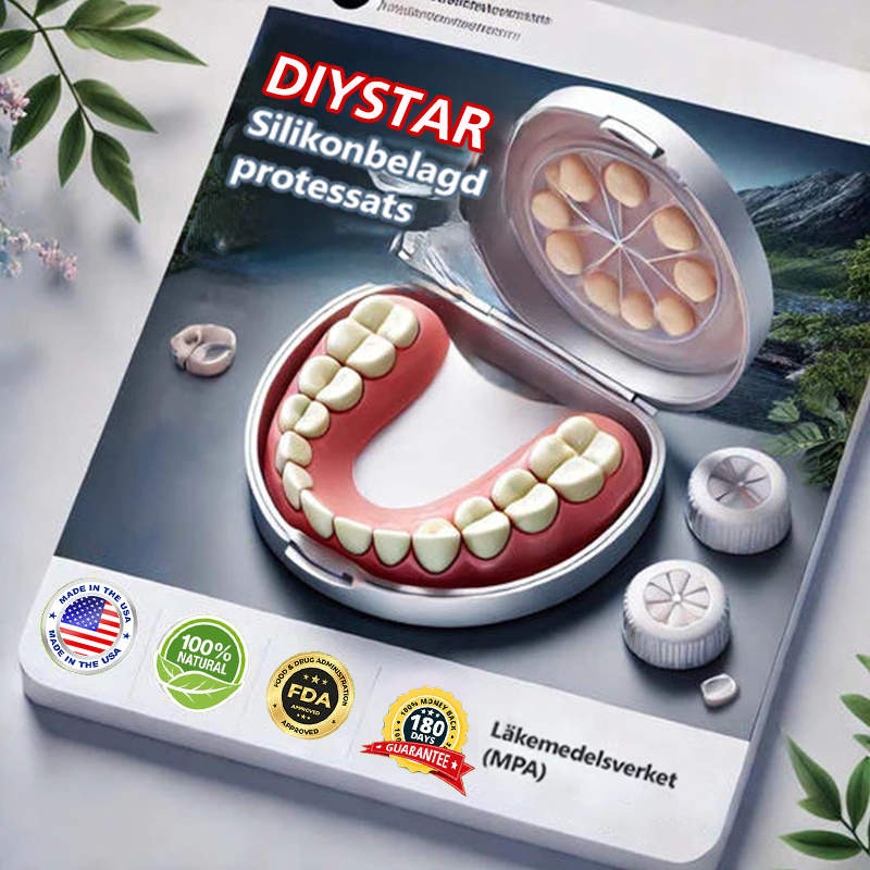 DIYSTAR™ Medizinisches Silikon-Zahnprothesenlineal-Set🦷 (👨⚕️ Zertifiziert, CED-konform & von Zahnärzten genehmigt) 🌹