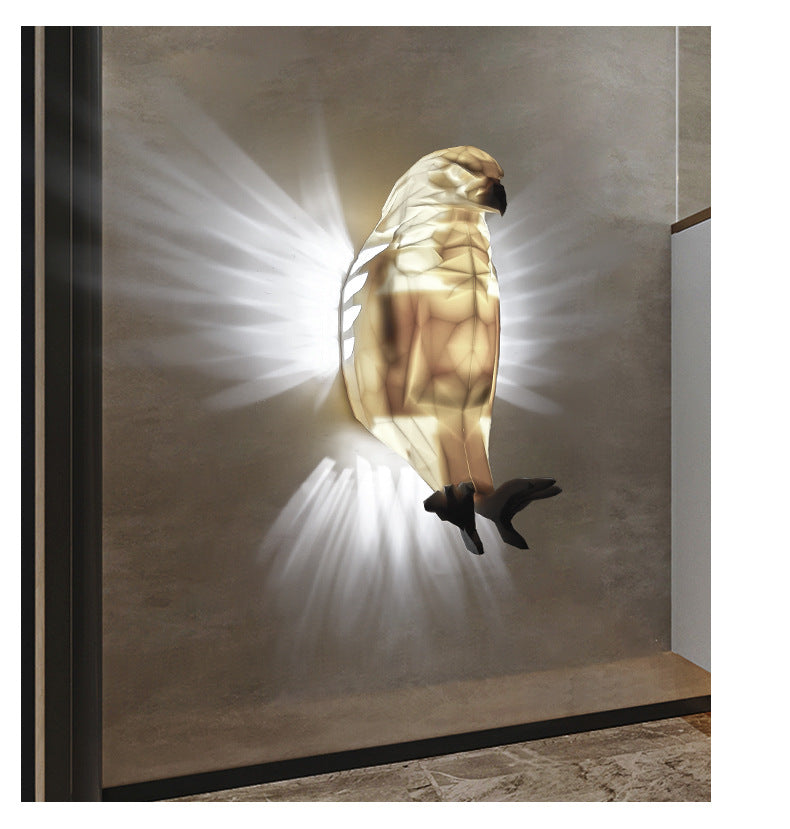 3D Home Adler Wandlampe