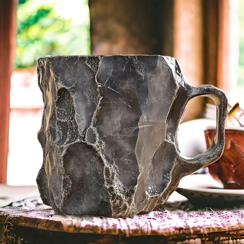Kaffeetasse aus Mineralkristallimita