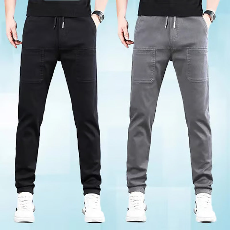Strapazierfähige Cargohose mit hohem Stretchanteil und mehreren Taschen