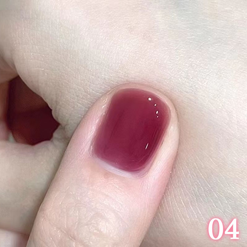 Abreißbarer Nagellack auf Wasserbasis ohne Backen