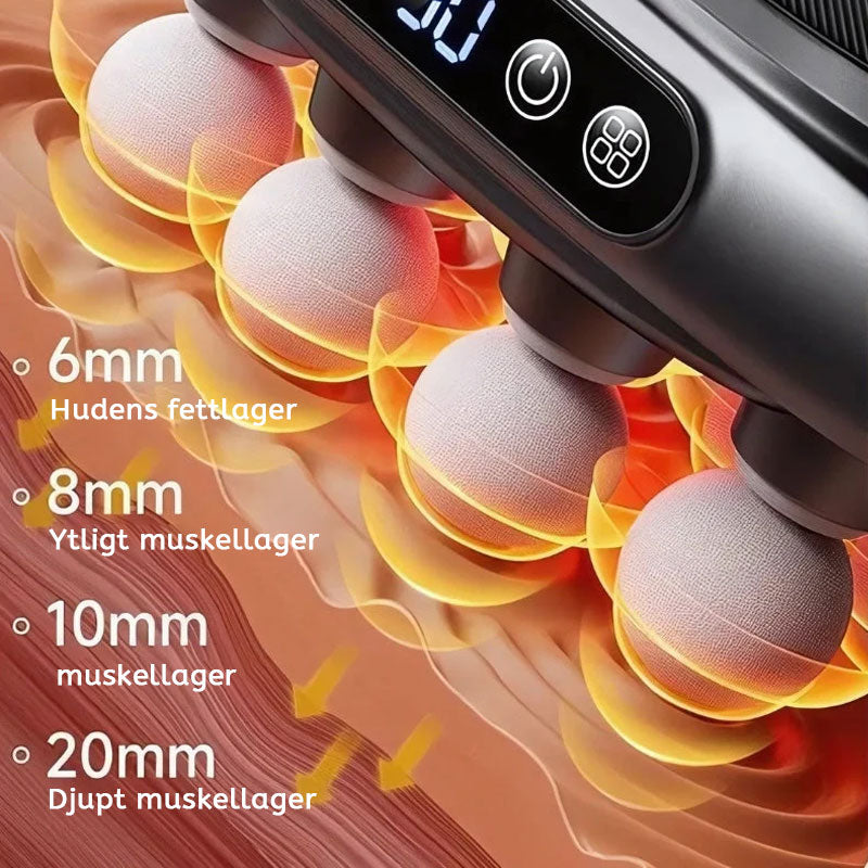 8 Köpfe Pferdemassagepistole