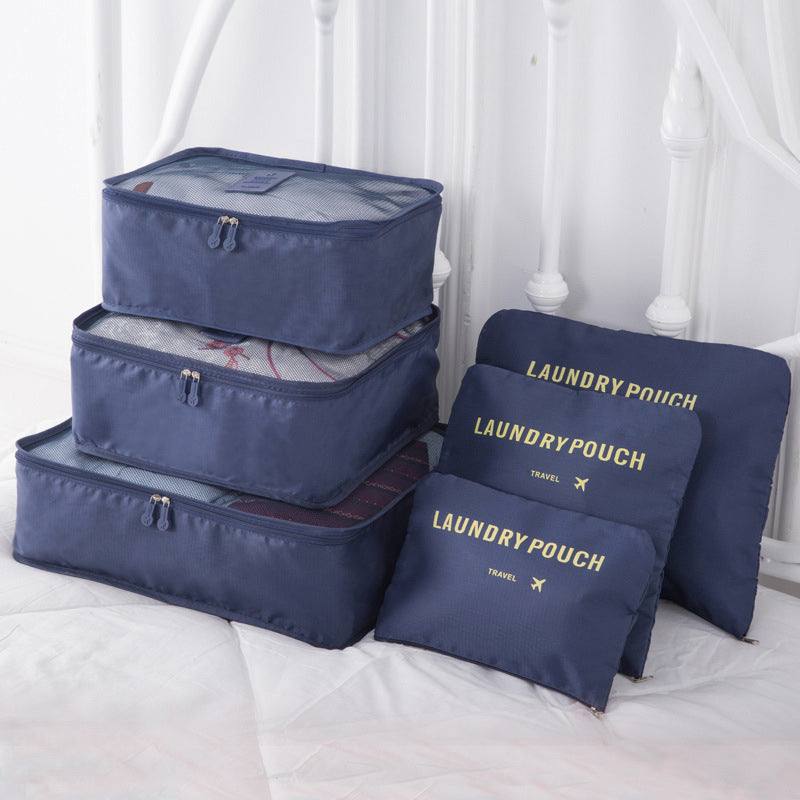 Tragbare Packwürfel für Gepäck - 6 Stück