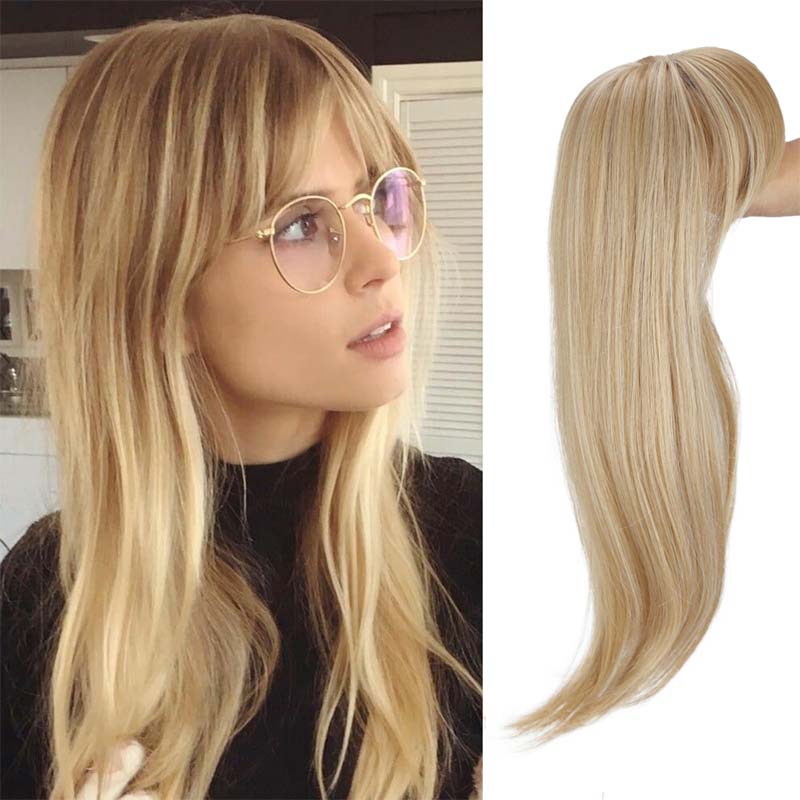 Makelloses, langgestuftes Haarteil für Damen – natürliches Volumen, ultradünne Basis, sofortiger Chic, jugendlicher Look