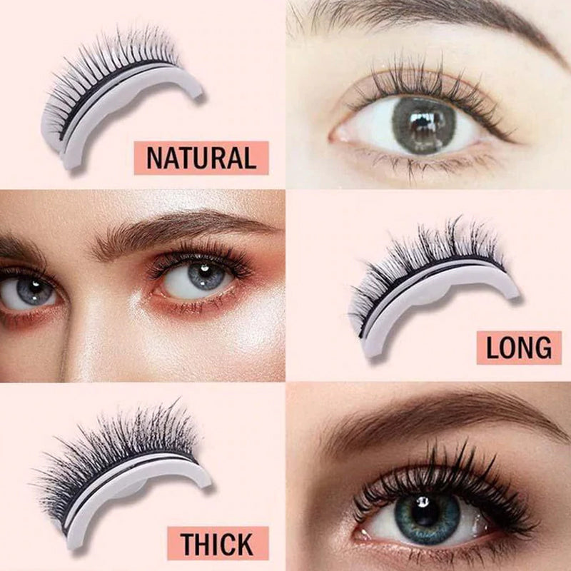 Wiederverwendbare selbstklebende Wimpern