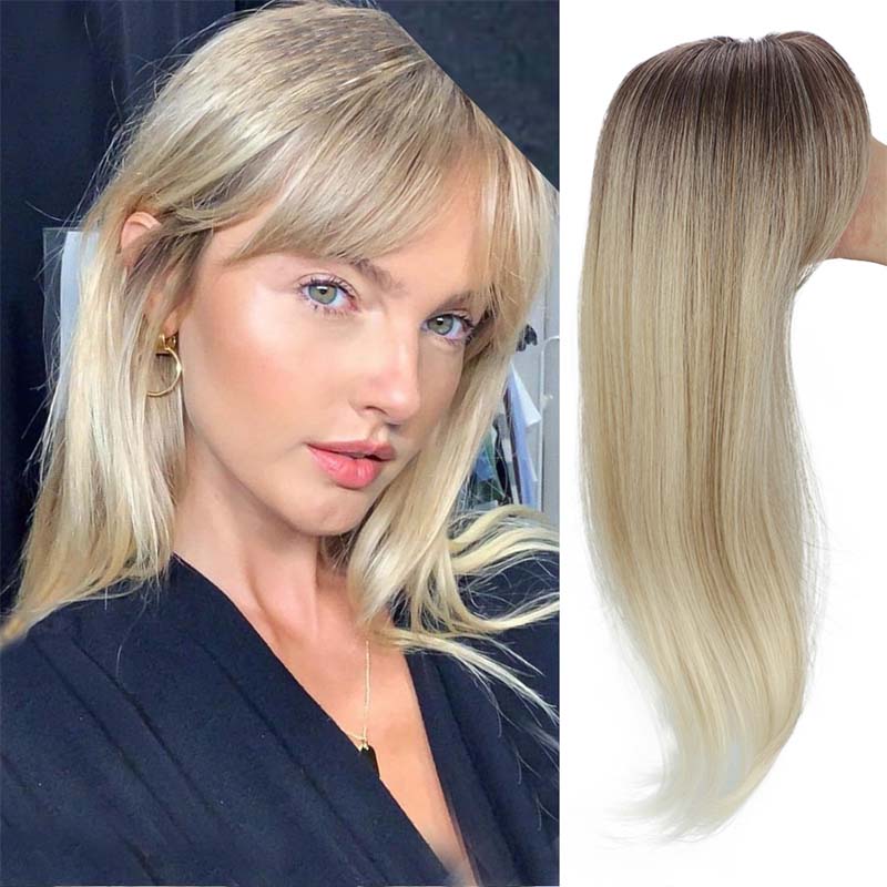 Makelloses, langgestuftes Haarteil für Damen – natürliches Volumen, ultradünne Basis, sofortiger Chic, jugendlicher Look