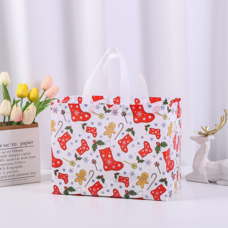 🎄 Yuletide Carry – Große wiederverwendbare Weihnachtsgeschenktasche 🛍️