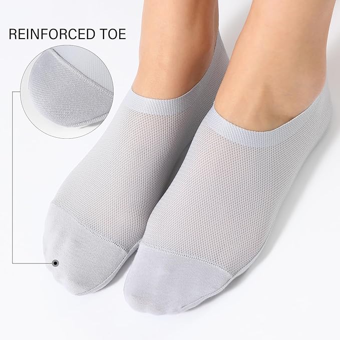 🔥Ultradünne rutschfeste Socken kombiniert mit Baumwollsocken ohne sichtbar zu sein