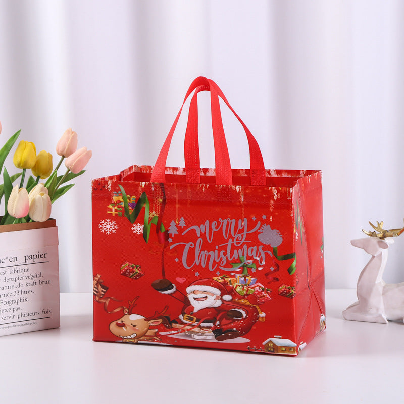 🎄 Yuletide Carry – Große wiederverwendbare Weihnachtsgeschenktasche 🛍️