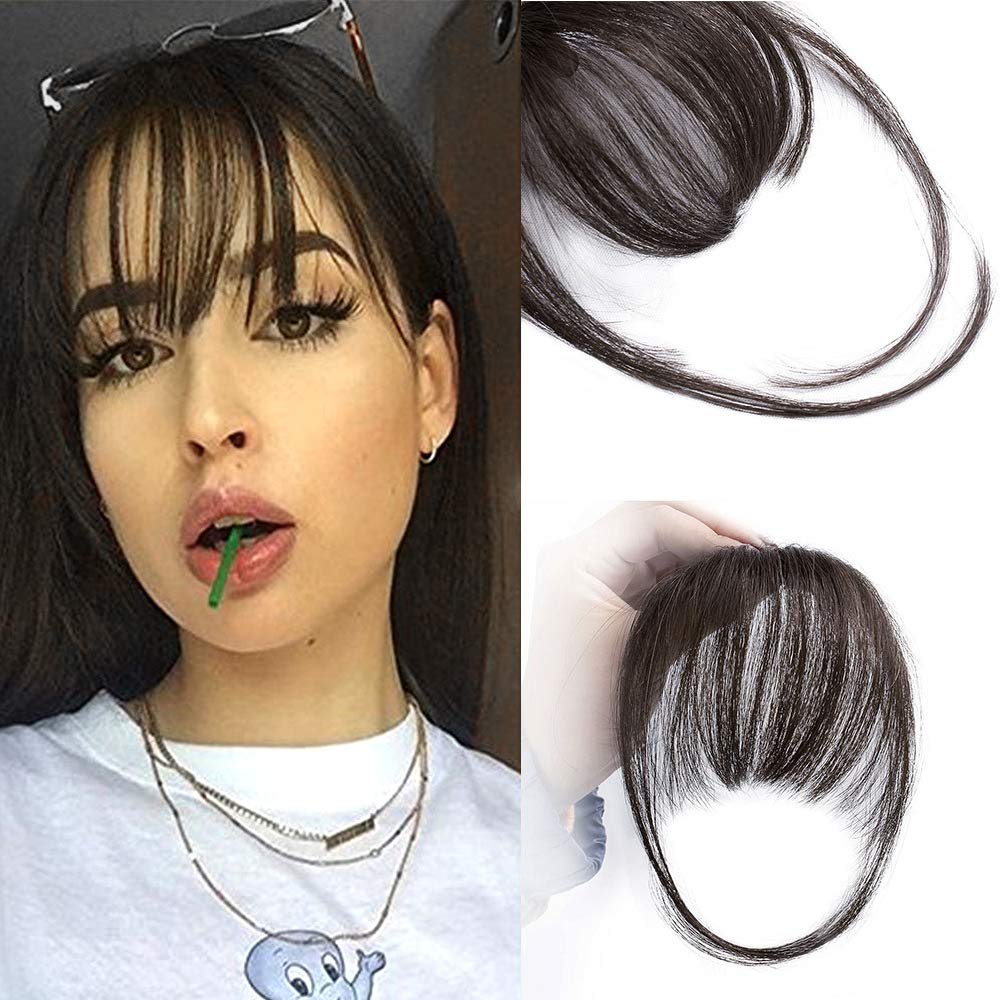100 % Echthaarverlängerung mit Air-Clips/Pony-Haarnadel
