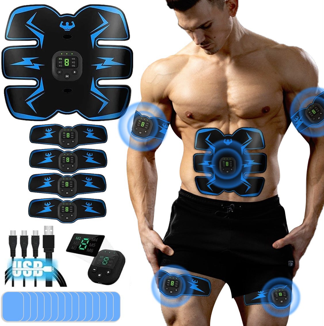 Power-Bauchmuskelstimulator