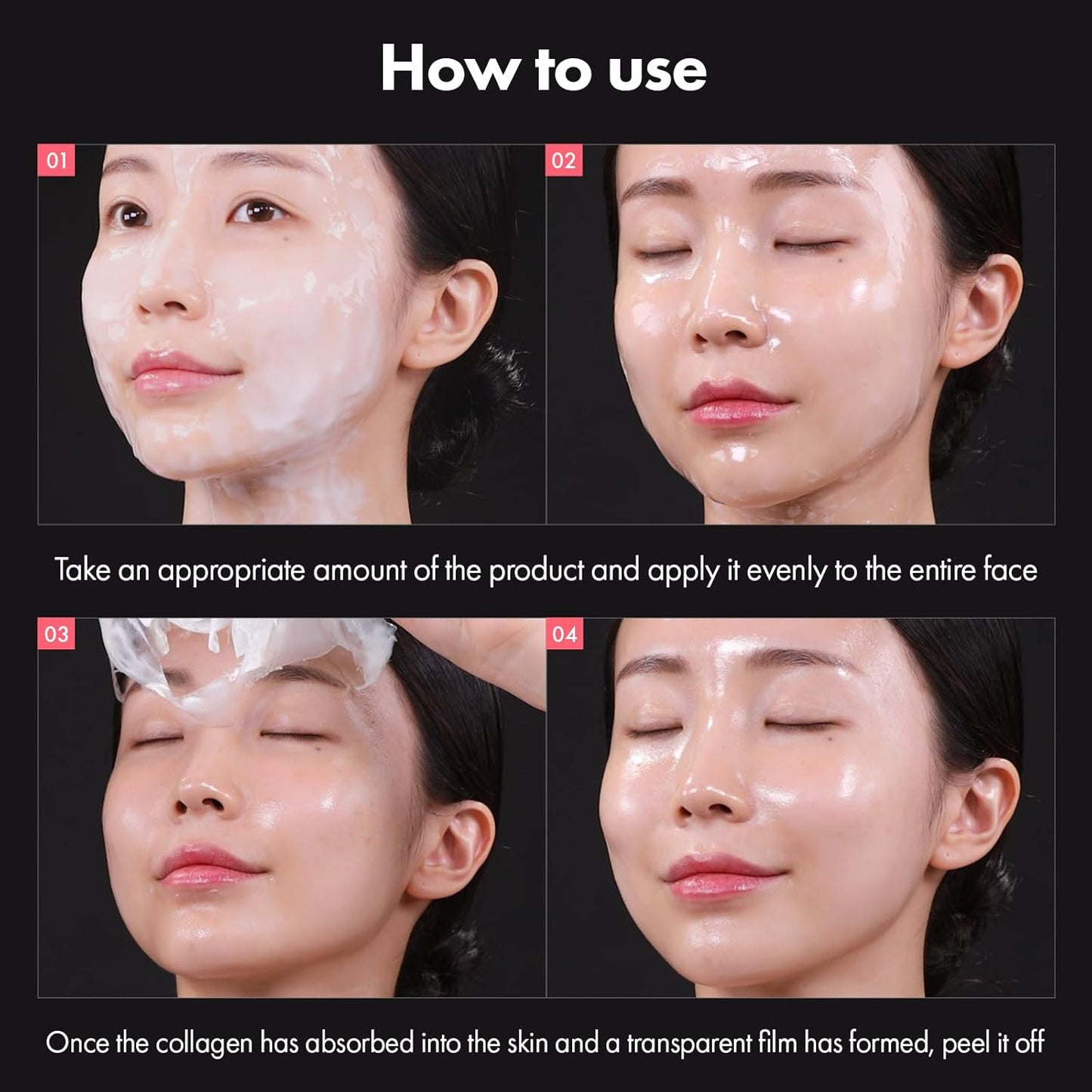 Real Collagen Fit, Kollagen-Wickelmaske
