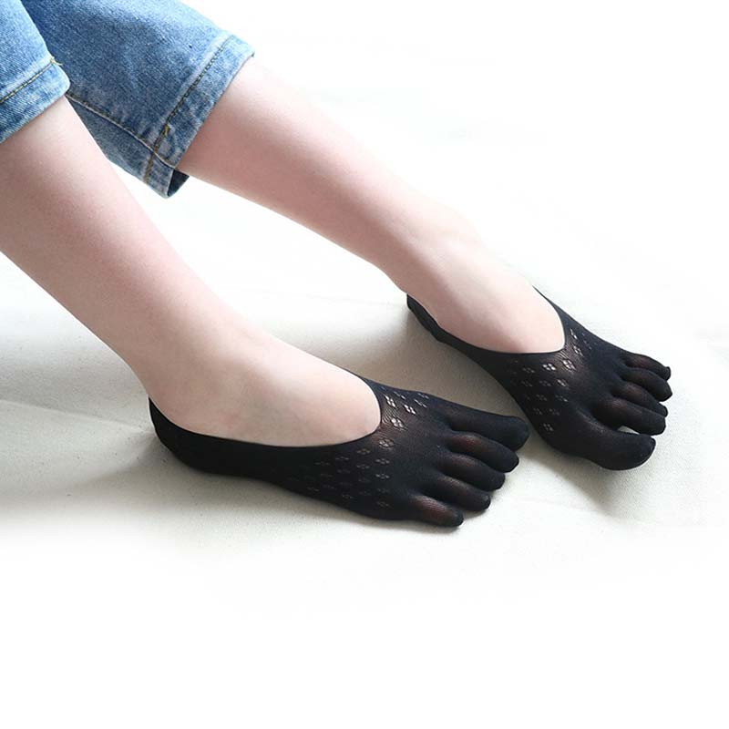 Atmungsaktive Samtsocken (5 Stück)