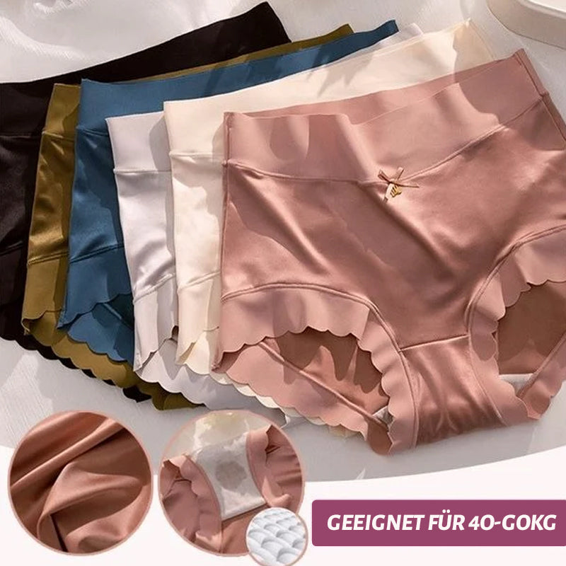 PAY1 GET 3(3PACKS) PREMIUM SATIN ANTIBAKTERIELL ICE SILK FEUCHTIGKEITSABSORBIERENDE HÖSCHEN