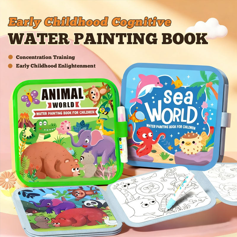🌈 Ruhiges Wassermalbuch für Kinder 🌈