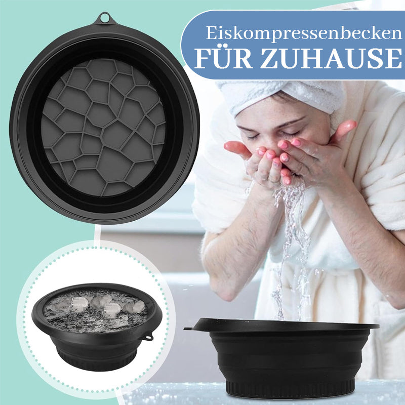 Faltbares Silikonwaschbecken