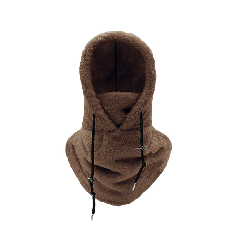 Warme Plüsch-Fahrradhaube / Winter-Outdoor-Mütze, winddichte Sportmütze