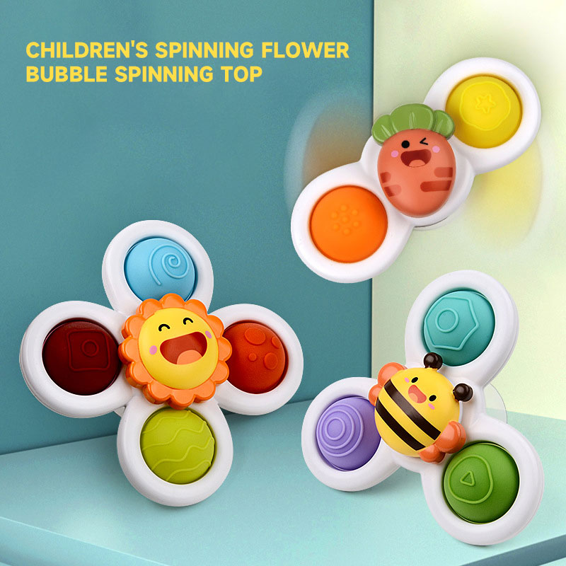 Kinderkreisel Blume Blase Kreisel