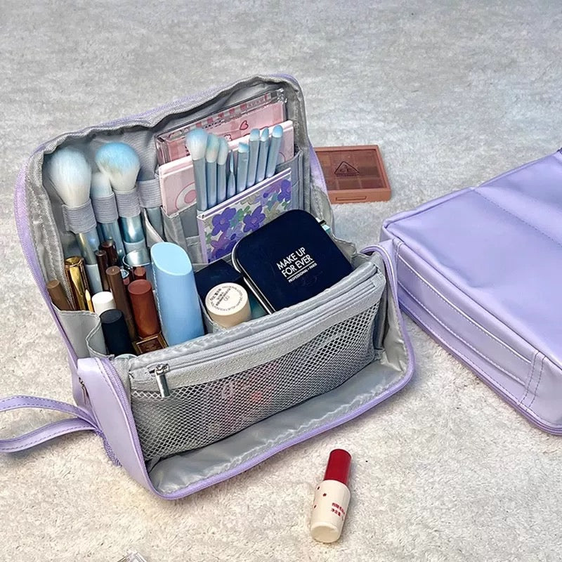 Stehende Kosmetiktasche – Tragbar, Großes Fassungsvermögen