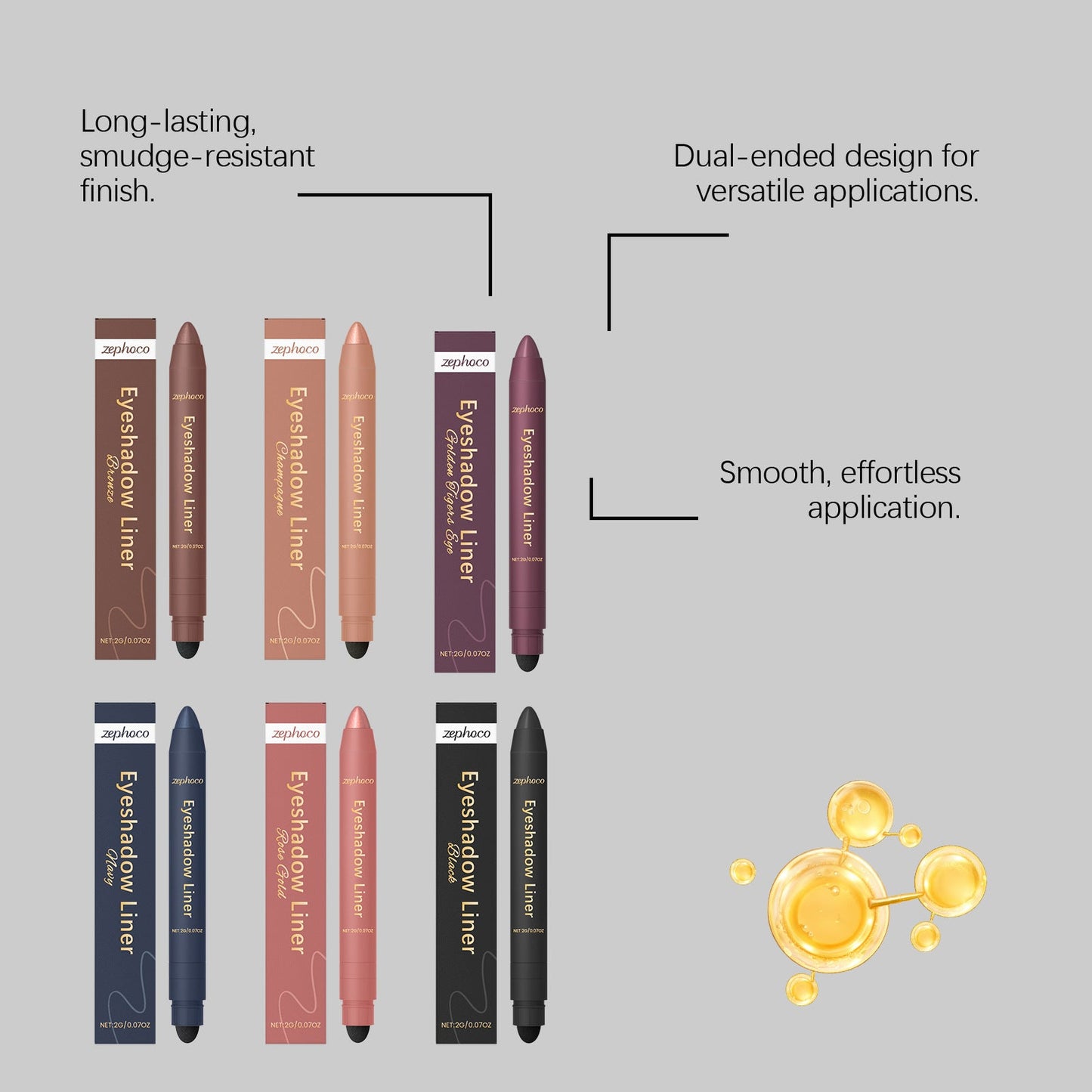 2-in-1 Eyeliner & Lidschatten Pen