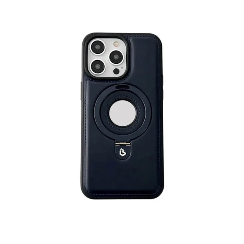 (🎁2024-Hot Sale🎁)Luxuriöse Leder-Telefonhülle mit unsichtbarem Ständer