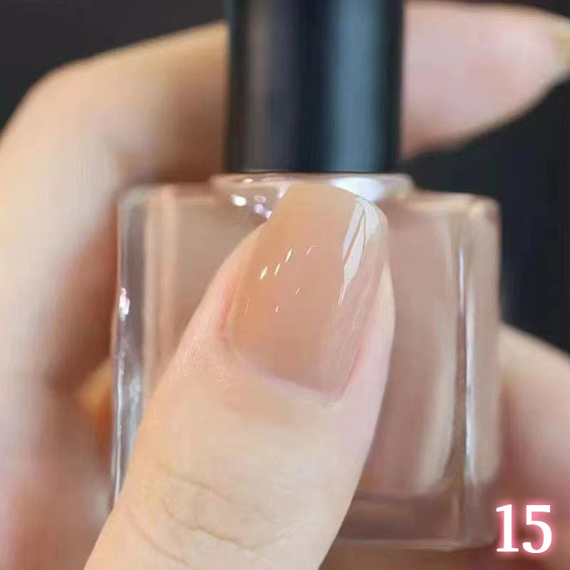 Abreißbarer Nagellack auf Wasserbasis ohne Backen