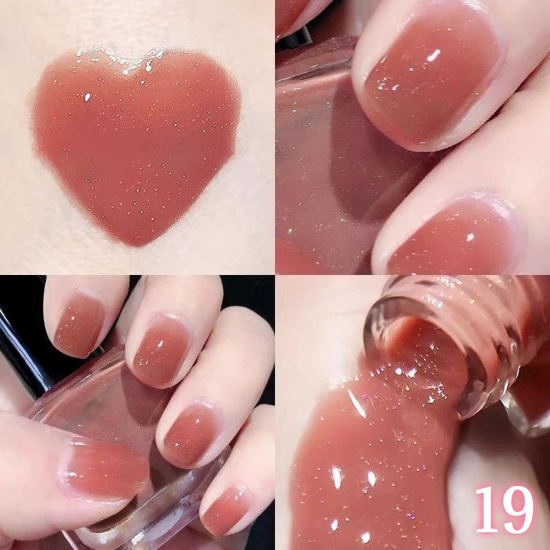 Abreißbarer Nagellack auf Wasserbasis ohne Backen