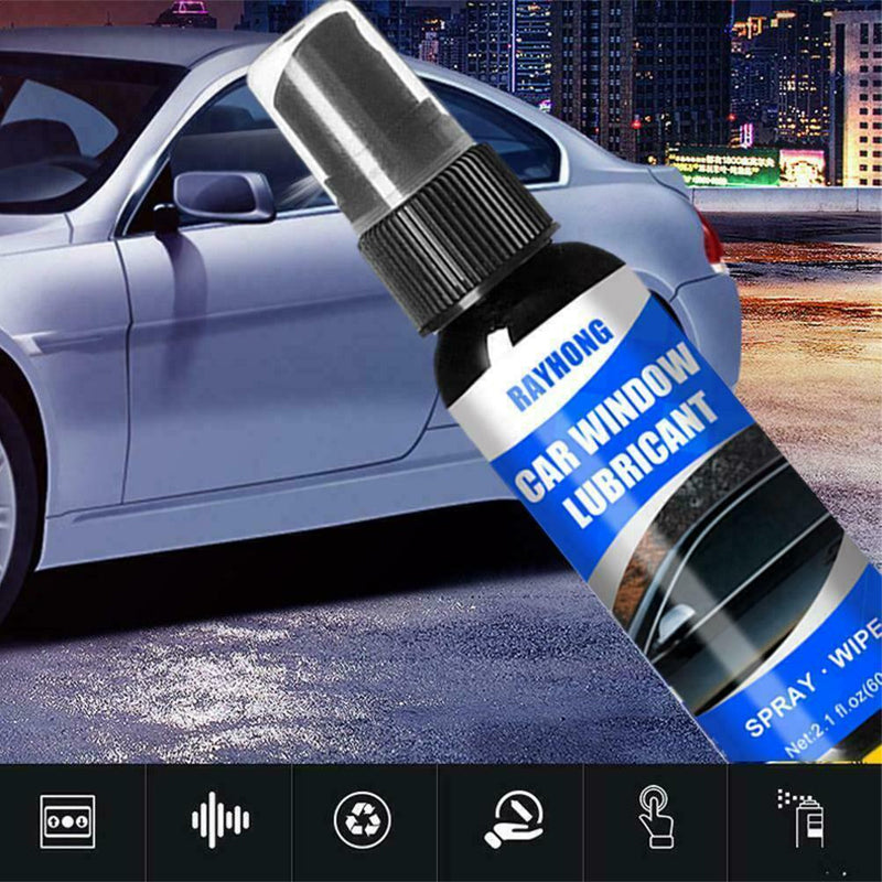 Schmierspray für Autofensterschienen und -dichtungen