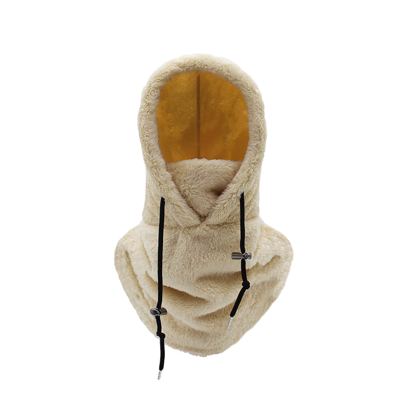 Warme Plüsch-Fahrradhaube / Winter-Outdoor-Mütze, winddichte Sportmütze