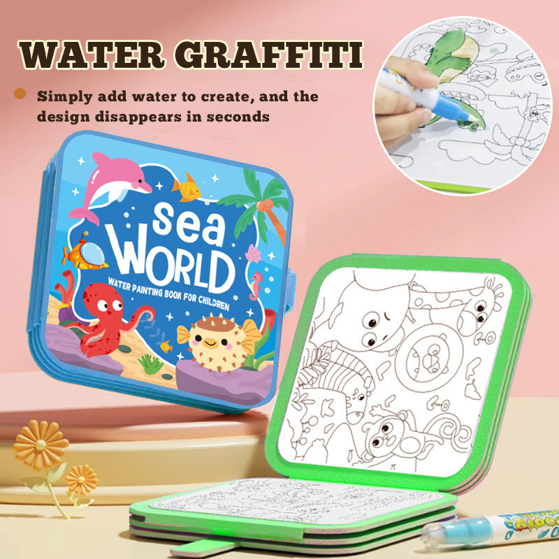 🌈 Ruhiges Wassermalbuch für Kinder 🌈