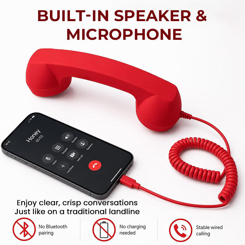 ☎️ Verwandle dein Smartphone in ein Retro-Telefon – so macht jeder Anruf noch mehr Spaß! 📱✨