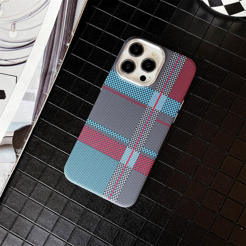 (🎁2024-Hot Sale🎁)Kevlar Carbon Fiber Handyhülle