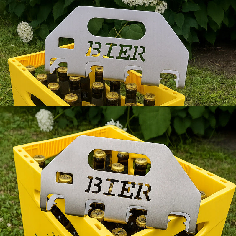 Der Quad-Bieröffner & -Träger
