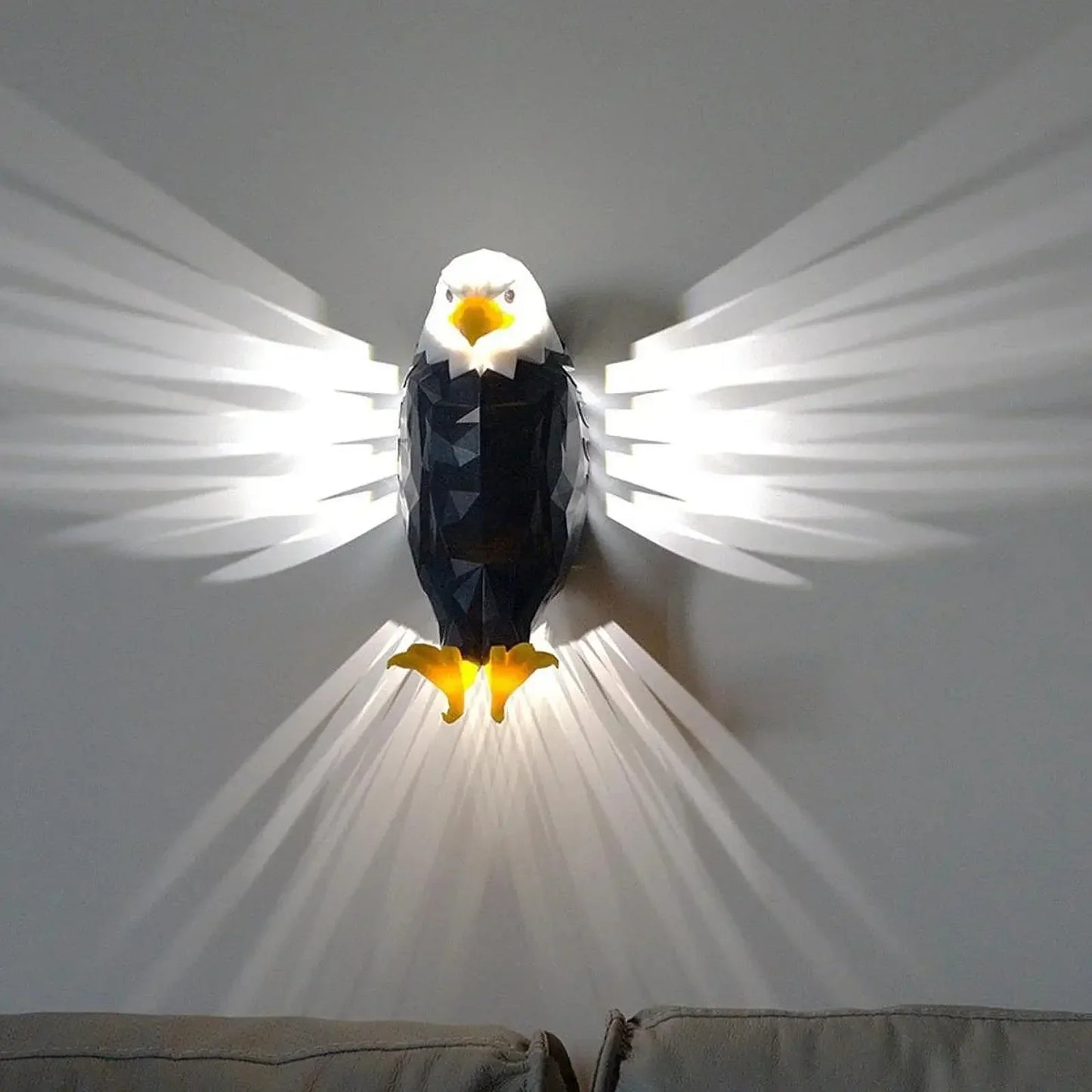 3D Home Adler Wandlampe