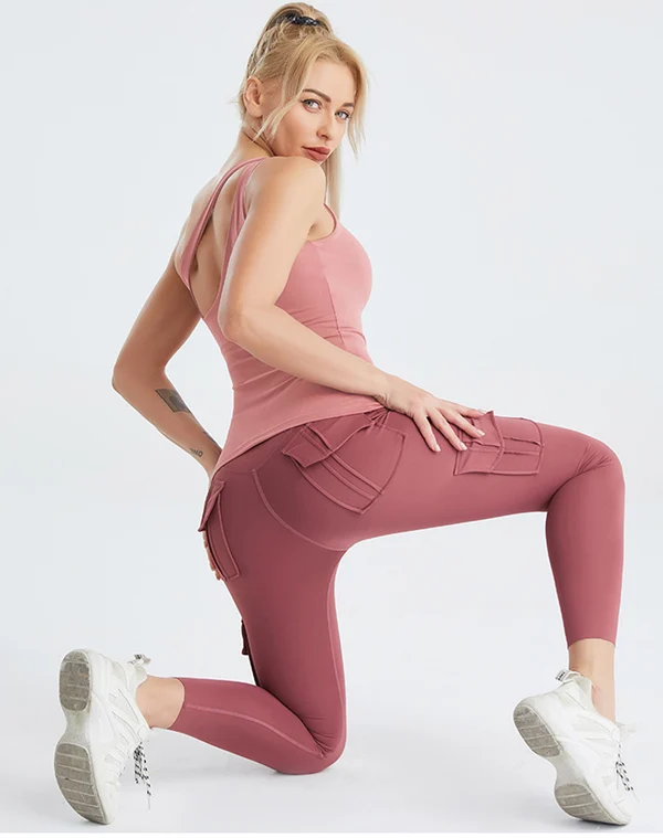 š„45% RABATTš„Damen Tasche Sexy Stretch Leggings Fitness Track