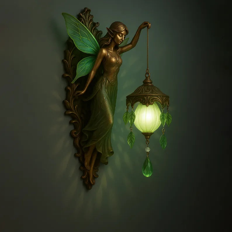 Wandlampe In Form Einer Meerjungfrau
