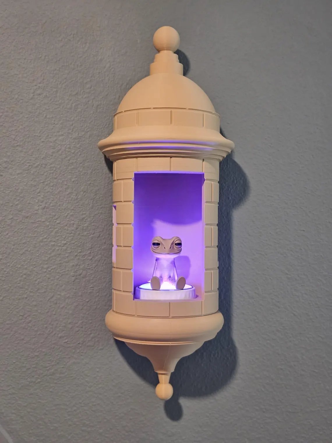 Puertoricanische Garita Wand-Coqui-Lampe