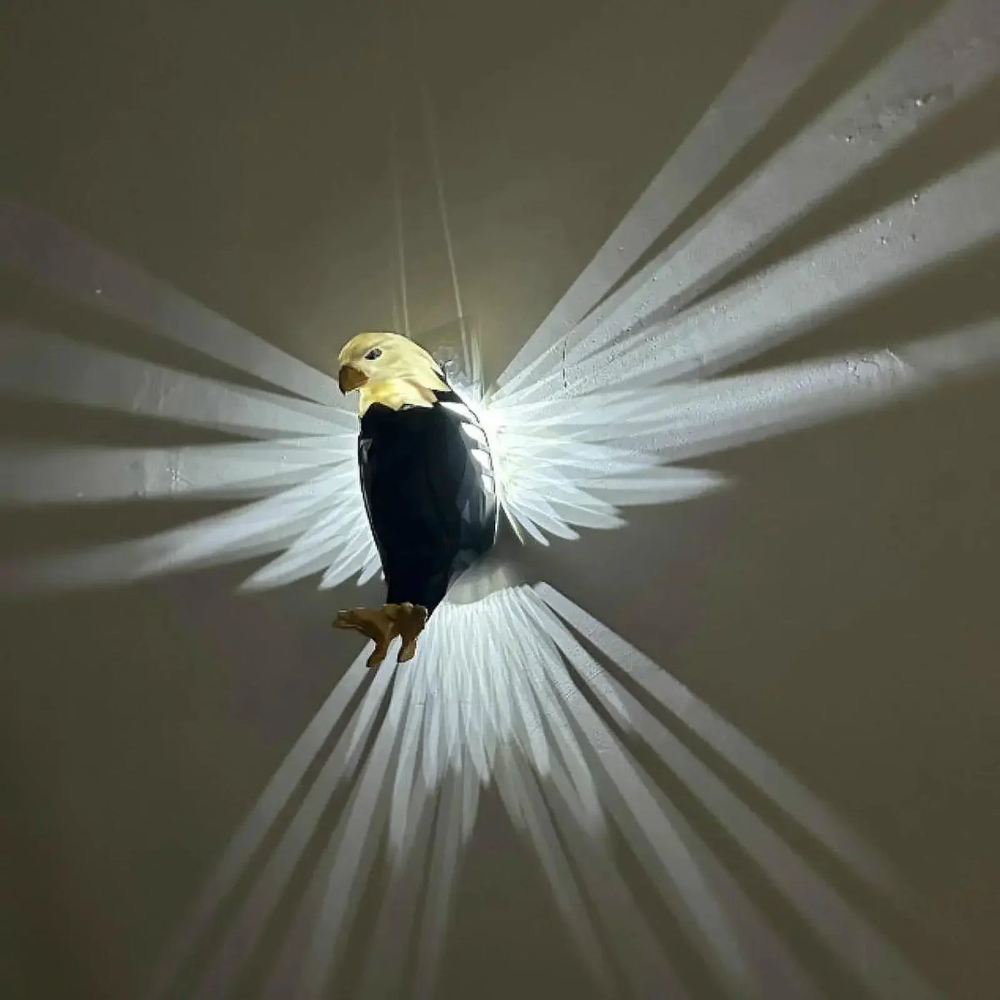 3D Home Adler Wandlampe