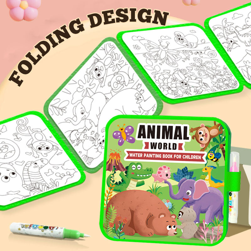 🌈 Ruhiges Wassermalbuch für Kinder 🌈