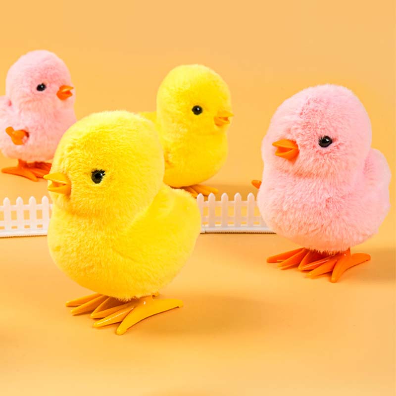 Plüsch-Hüpfhuhn