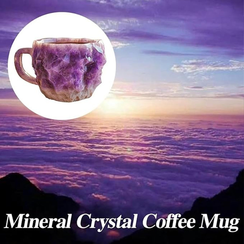 Kaffeetasse aus Mineralkristallimita
