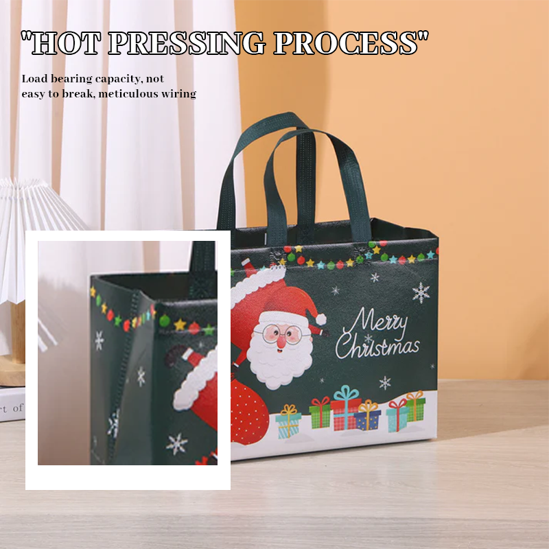 🎄 Yuletide Carry – Große wiederverwendbare Weihnachtsgeschenktasche 🛍️