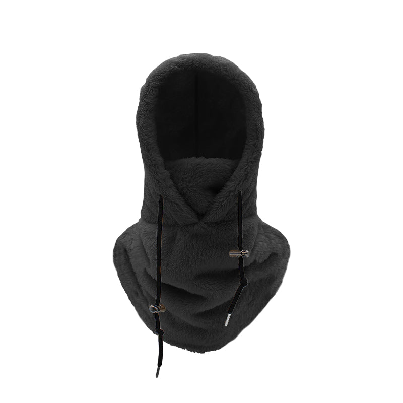 Warme Plüsch-Fahrradhaube / Winter-Outdoor-Mütze, winddichte Sportmütze