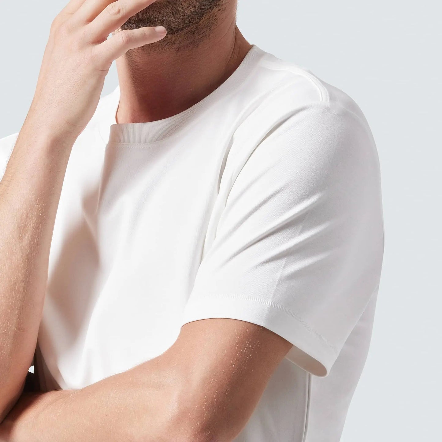 Ice Silk Herren Kurzarm-T-Shirt