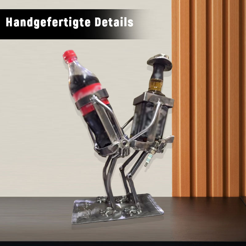 Totenkopf-Colaflaschen-WeinflaschenstÀnder