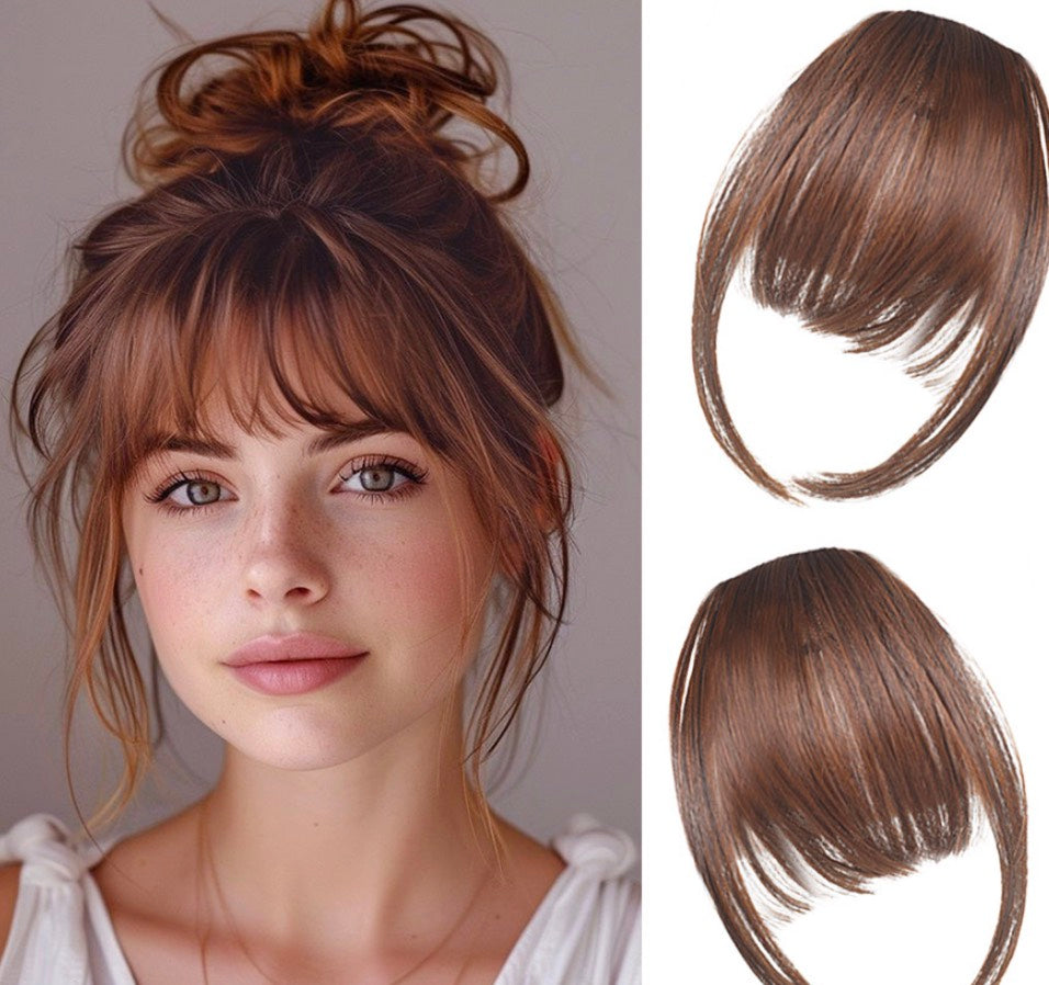 100 % Echthaarverlängerung mit Air-Clips/Pony-Haarnadel